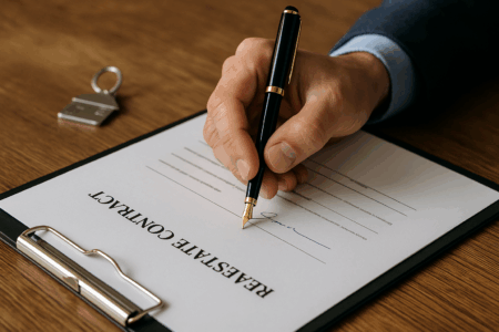 Ada Provenzano Tampa Fl Signing Real Estate Agreement