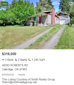 Sherri Smith Creswell Or 48383 Roberts Rd